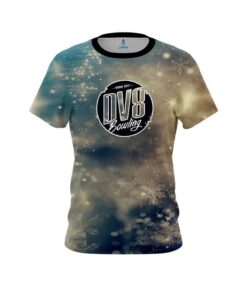 DV8 Blurred Snowflakes CoolWick Bowling Jersey