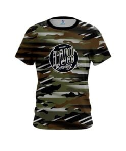 DV8 Camo Grunge CoolWick Bowling Jersey