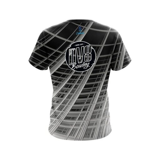 DV8 Chrome Wavy Dimension CoolWick Bowling Jersey - Image 2