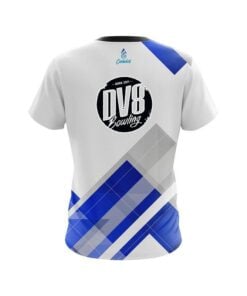 Alternative view of DV8 Flyer Blue CoolWick Bowling Jersey