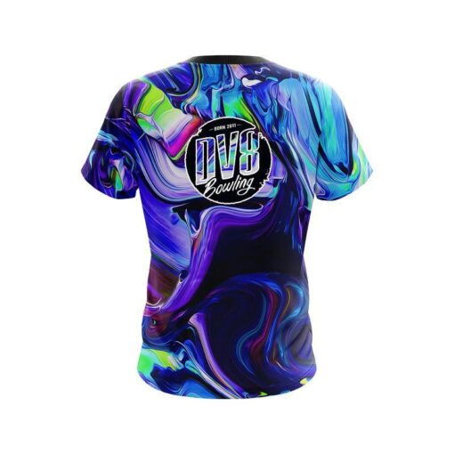 DV8 Holographic Blob CoolWick Bowling Jersey - Image 2