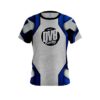 DV8 Iron Blue CoolWick Bowling Jersey