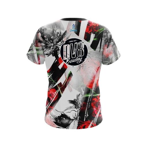 DV8 Life Rose CoolWick Bowling Jersey - Image 2