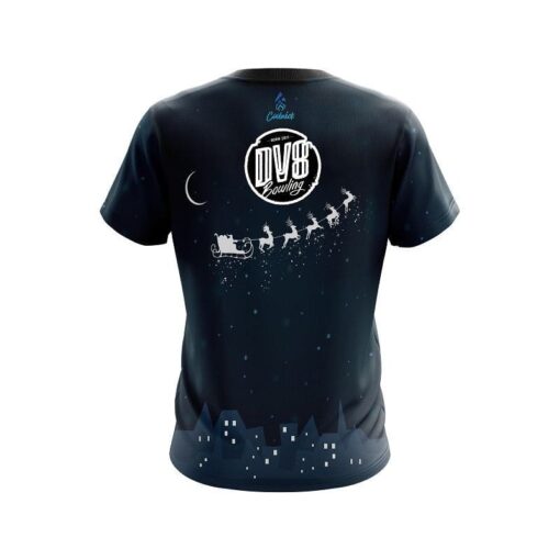 DV8 Santa Express CoolWick Bowling Jersey - Image 2
