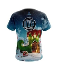 Alternative view of DV8 Santas Workshop CoolWick Bowling Jersey