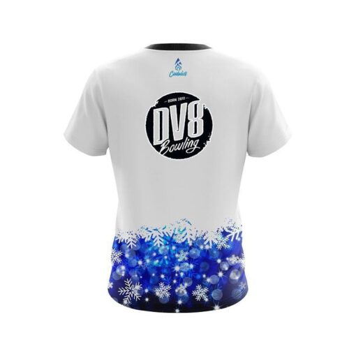 DV8 Snowflake Season CoolWick Bowling Jersey - Image 2
