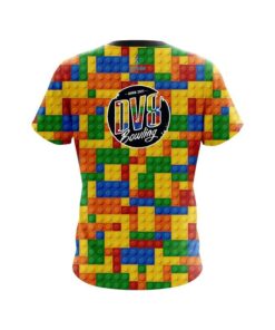 Alternative view of DV8 Stacks CoolWick Bowling Jersey