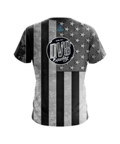 Alternative view of DV8 USA Steel Flag CoolWick Bowling Jersey