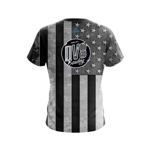 DV8 USA Steel Flag CoolWick Bowling Jersey - Image 2
