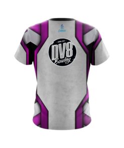Alternative view of DV8 Iron Purple CoolWick Bowling Jersey