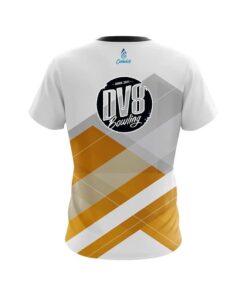 Alternative view of DV8 Racing Orange CoolWick Bowling Jersey