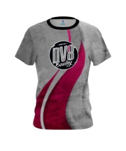 DV8 Rough Edges Pink CoolWick Bowling Jersey