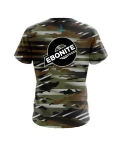 Alternative view of Ebonite Camo Grunge CoolWick Bowling Jersey