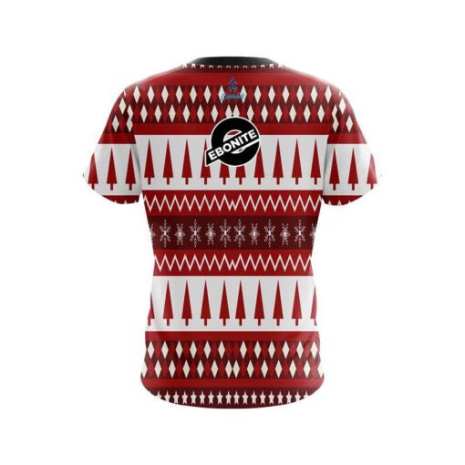 Ebonite Christmas Spirit CoolWick Bowling Jersey - Image 2