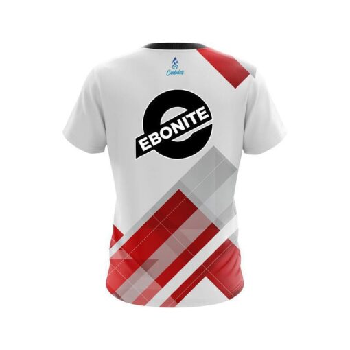 Ebonite Flyer Red CoolWick Bowling Jersey - Image 2