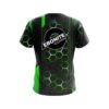 Ebonite Green Steel Comb CoolWick Bowling Jersey - Image 2