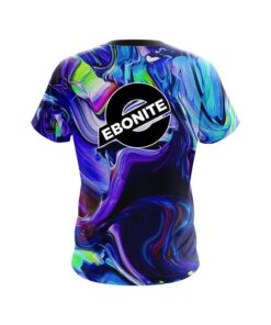Alternative view of Ebonite Holographic Blob CoolWick Bowling Jersey