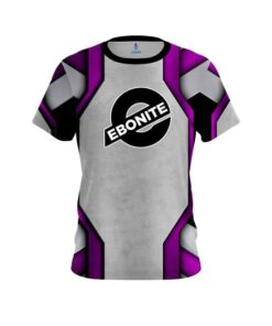 Ebonite Iron Purple CoolWick Bowling Jersey