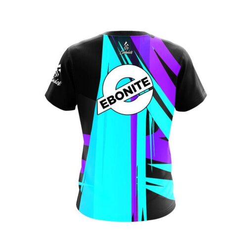 Ebonite Paint Brush Drip CoolWick Bowling Jersey - Image 2