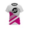 Ebonite Racing Pink CoolWick Bowling Jersey