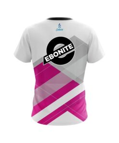 Alternative view of Ebonite Racing Pink CoolWick Bowling Jersey