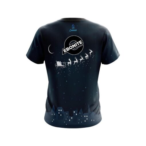 Ebonite Santa Express CoolWick Bowling Jersey - Image 2