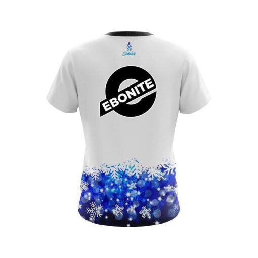Ebonite Snowflake Season CoolWick Bowling Jersey - Image 2