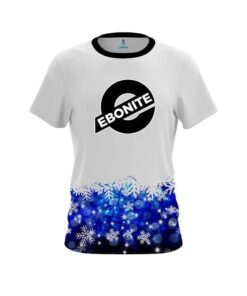 Ebonite Snowflake Season CoolWick Bowling Jersey