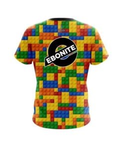 Alternative view of Ebonite Stacks CoolWick Bowling Jersey