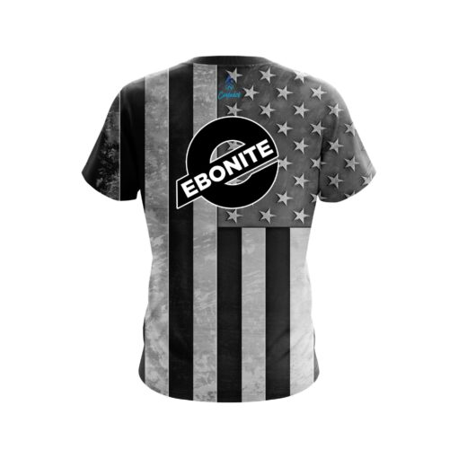 Ebonite USA Steel Flag CoolWick Bowling Jersey - Image 2