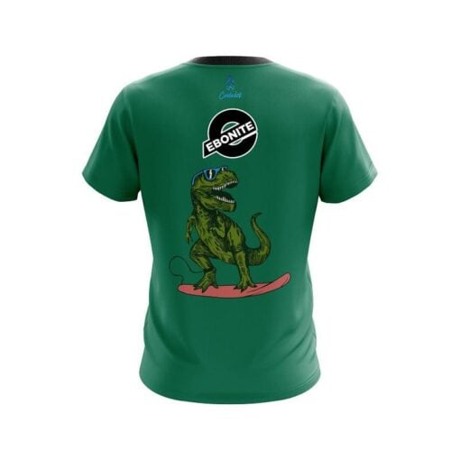 Ebonite Wild Rex Surf CoolWick Bowling Jersey - Image 2