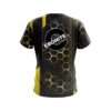 Ebonite Yellow Steel Comb CoolWick Bowling Jersey - Image 2