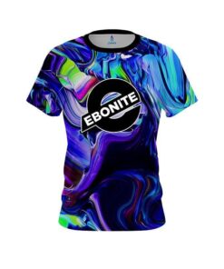 Ebonite Holographic Blob CoolWick Bowling Jersey