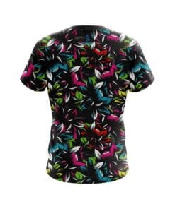 Alternative view of Plain Flower Bloom CoolWick Bowling Jersey