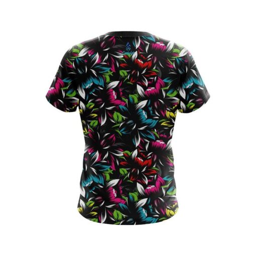 Plain Flower Bloom CoolWick Bowling Jersey - Image 2