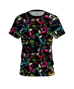 Plain Flower Bloom CoolWick Bowling Jersey