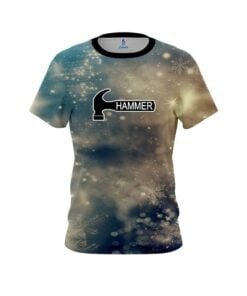 Hammer Blurred Snowflakes CoolWick Bowling Jersey