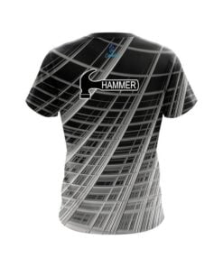 Alternative view of Hammer Chrome Wavy Dimension CoolWick Bowling Jersey