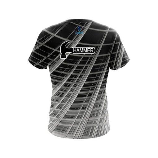 Hammer Chrome Wavy Dimension CoolWick Bowling Jersey - Image 2