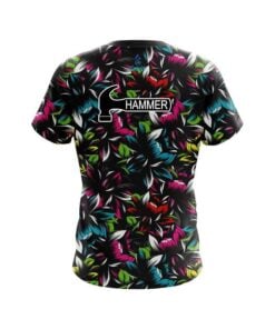 Alternative view of Hammer Flower Bloom CoolWick Bowling Jersey