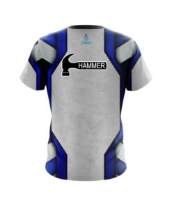 Alternative view of Hammer Iron Blue CoolWick Bowling Jersey