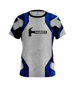 Hammer Iron Blue CoolWick Bowling Jersey