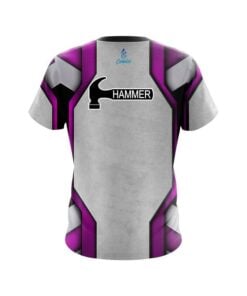 Alternative view of Hammer Iron Purple CoolWick Bowling Jersey