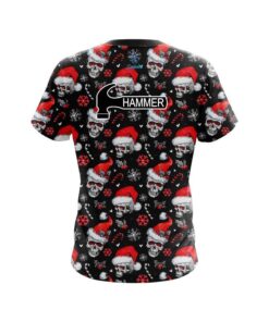 Alternative view of Hammer Jolly Sugar Skull CoolWick Bowling Jersey