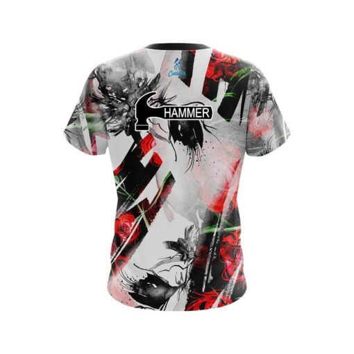 Hammer Life Rose CoolWick Bowling Jersey - Image 2