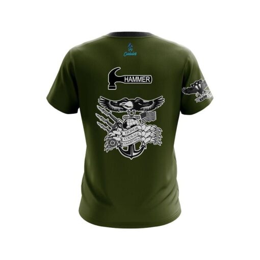 Hammer Military Honor CoolWick Bowling Jersey - Image 2