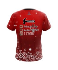 Alternative view of Hammer Naughty Or Nice CoolWick Bowling Jersey
