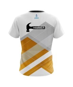 Alternative view of Hammer Racing Orange CoolWick Bowling Jersey