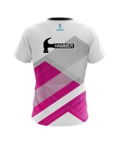 Alternative view of Hammer Racing Pink CoolWick Bowling Jersey