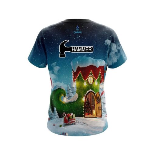 Hammer Santas Workshop CoolWick Bowling Jersey - Image 2